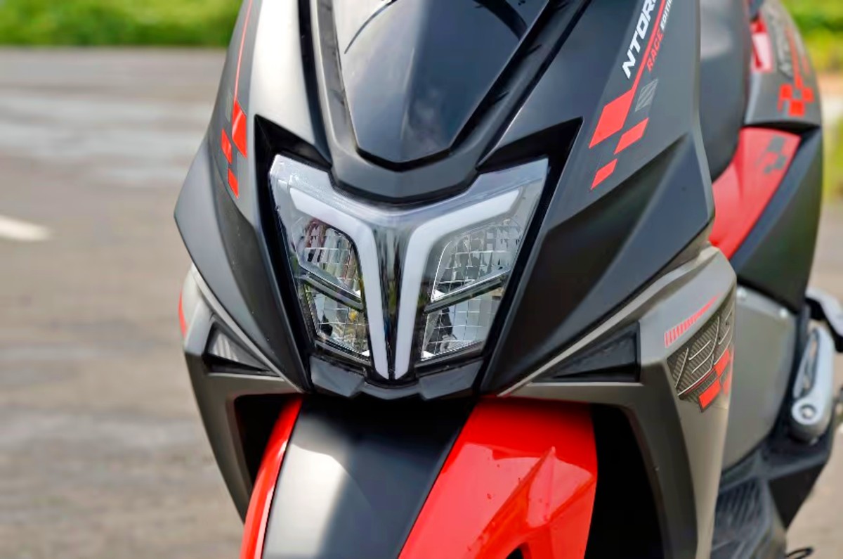 TVS Ntorq 125 headlight